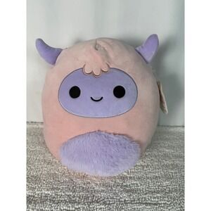 Squishmallows Ronalda Pink Lavender Yeti Plush Stuffed Animal 11" NWT